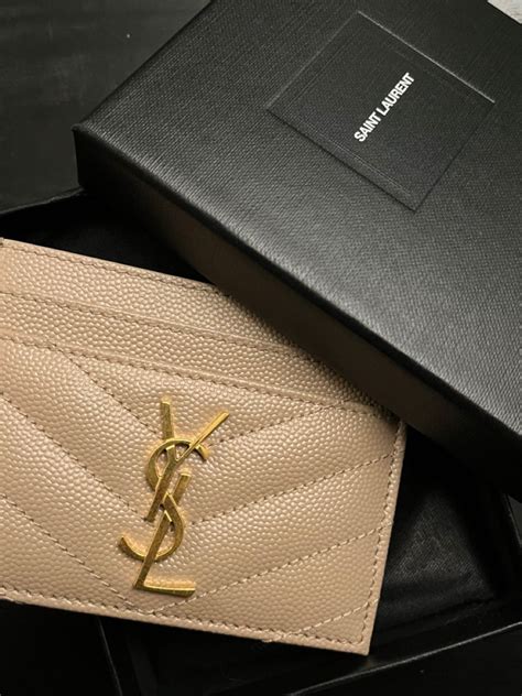 ysl card holder envelope